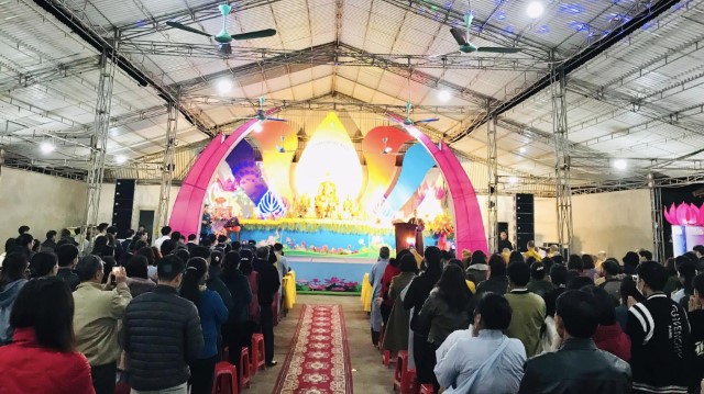 UBND xã Sơn Giang phối hợp với chùa Tượng Sơn tổ chức Lễ hội cầu sức khỏe năm 2023