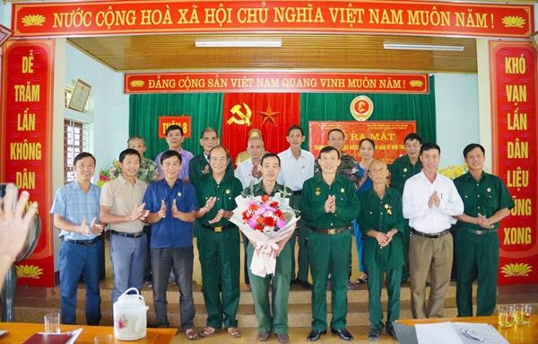 Hội CCB xã Sơn Giang: ra mắt CLB CCB tự quản bảo vệ môi trường